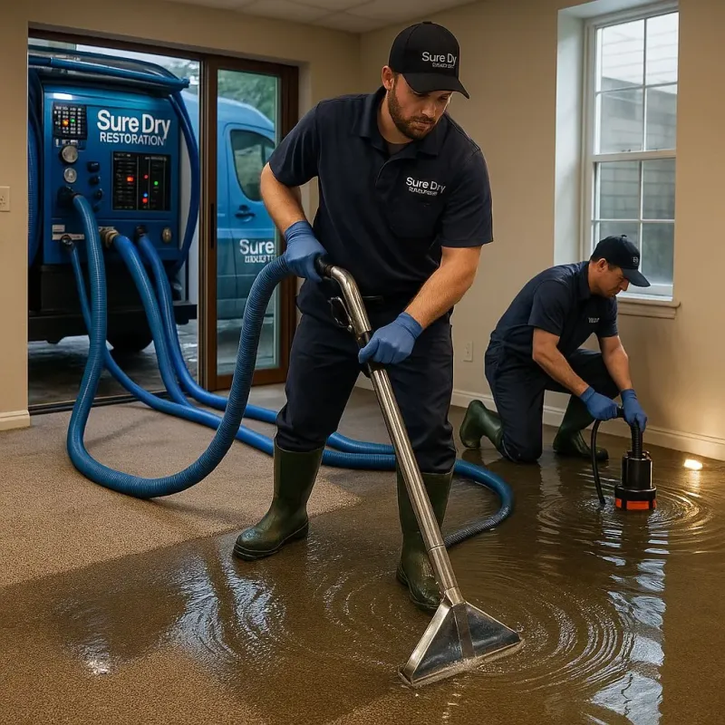 Water Extraction and Removal process in Treasure Island, FL